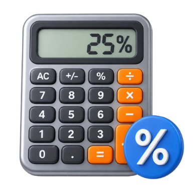 Illustration representing Percentage